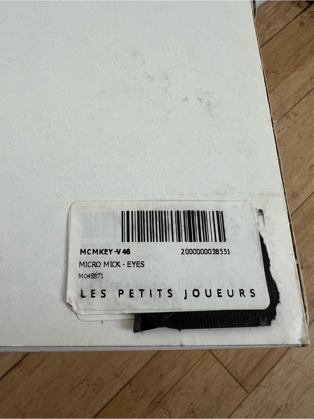 NWT Les Petits Joueurs Micro Mick Pixel Eyes Red Leather Backpack With Spikes